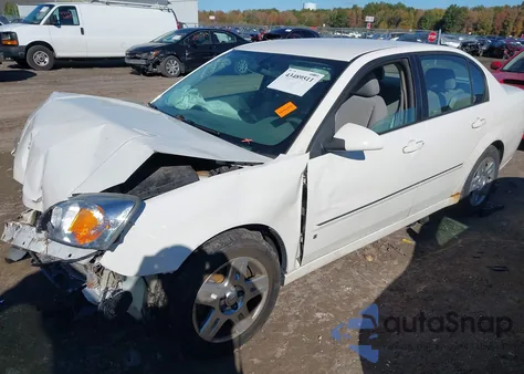 2006 Chevrolet Malibu Lt из США, поврежденный, VIN 1G1ZT53836F248481